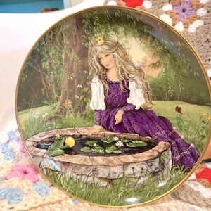 Vintage Kaiser W. Germany Classic Fairy Tales The Frog King Decorative Plate 80s